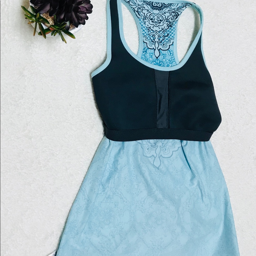 *SOLD* Athleta Tinker Racerback Tank In Turquoise - Picture 6 of 6